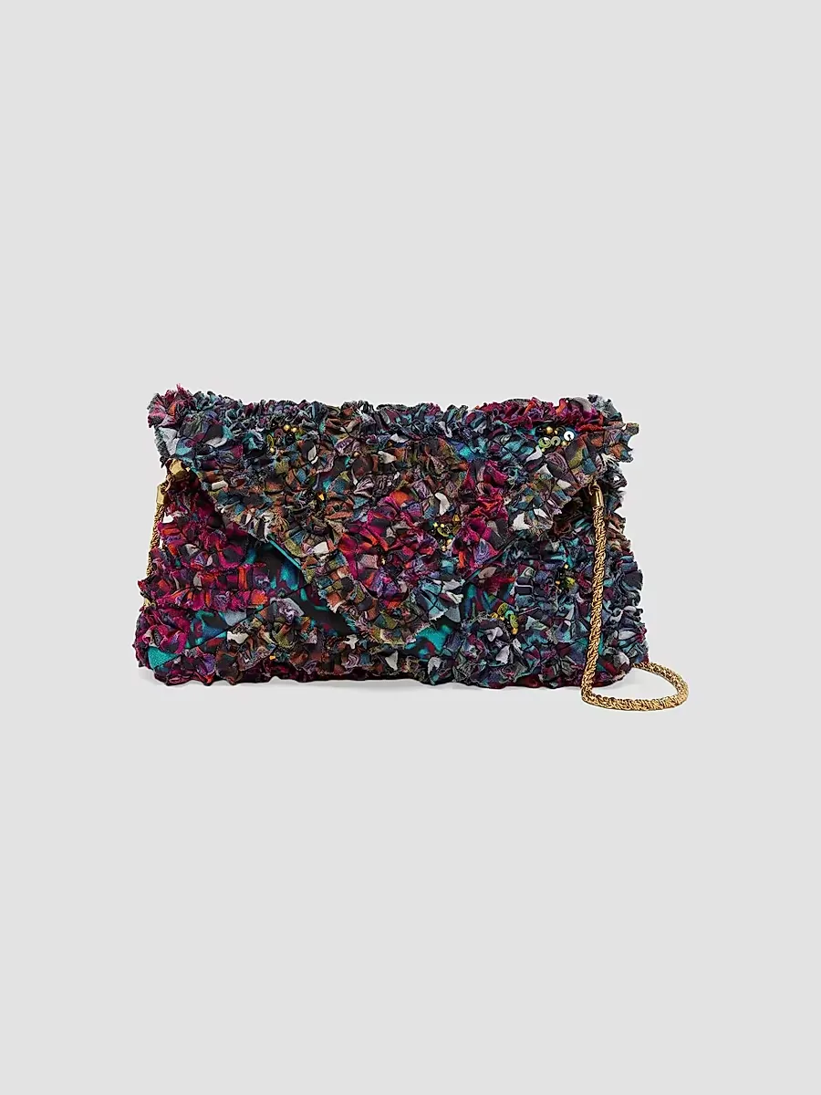 Small Embellished Envelope Bag by Dries Van Noten