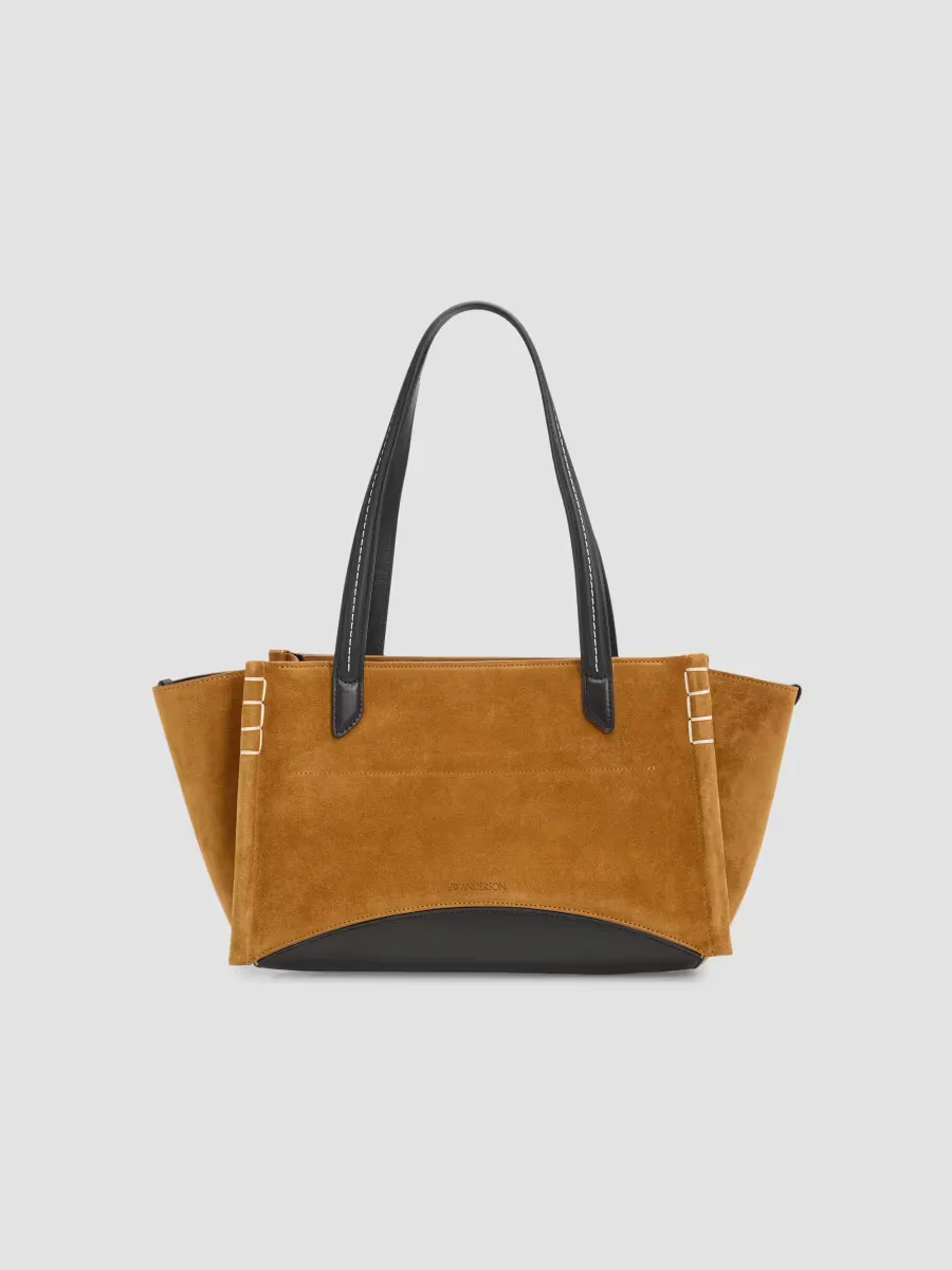 Elongated Suede Tote Bag by JW Anderson