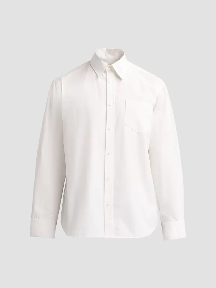 Wyckoff Cotton Poplin Shirt by Public School
