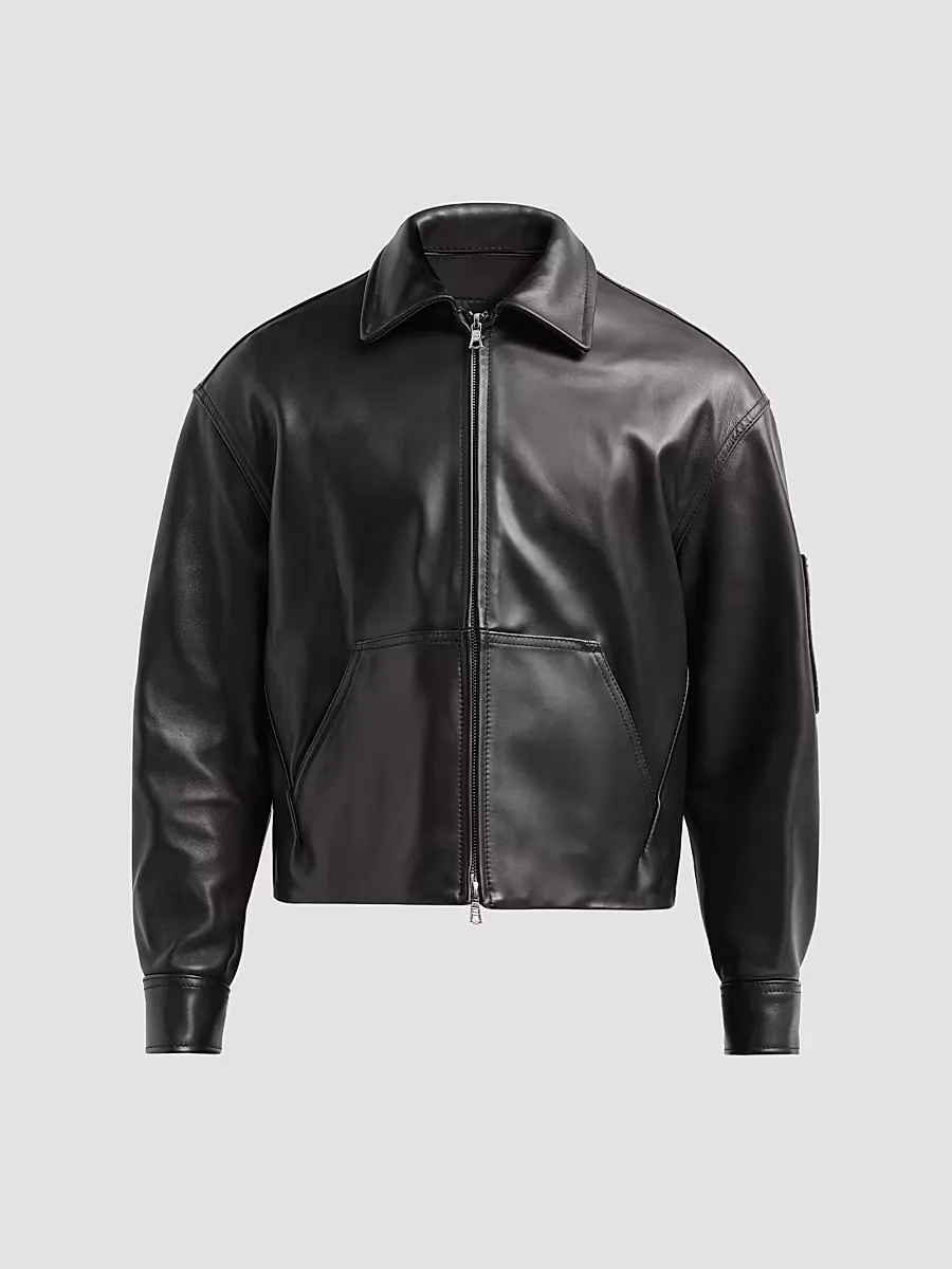 Linden Leather Jacket by Public School