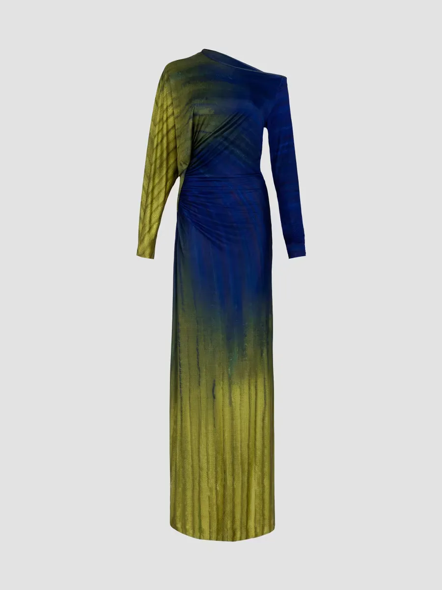 Saree Degradé Jersey Maxi-Dress by Silvia Tcherassi
