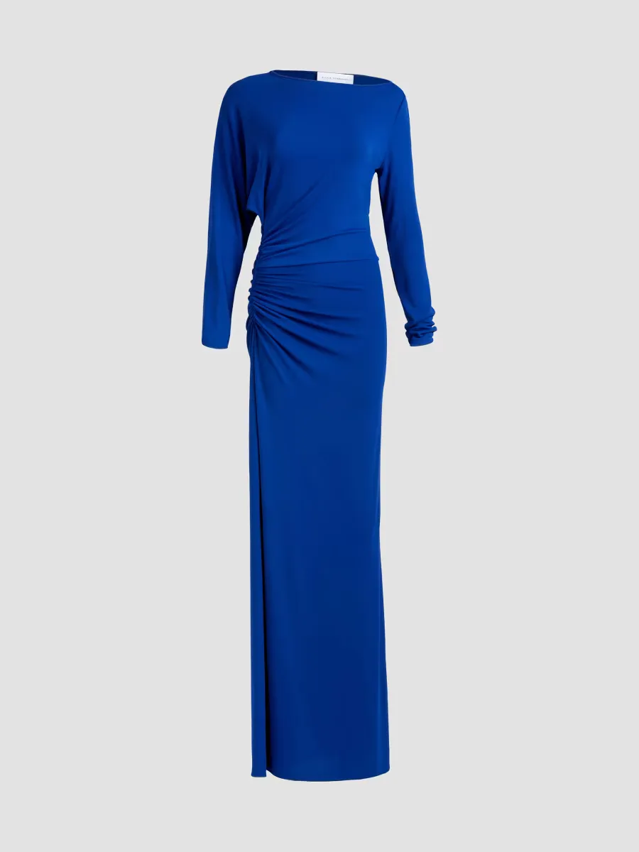 Laken Gathered Jersey Gown by Silvia Tcherassi