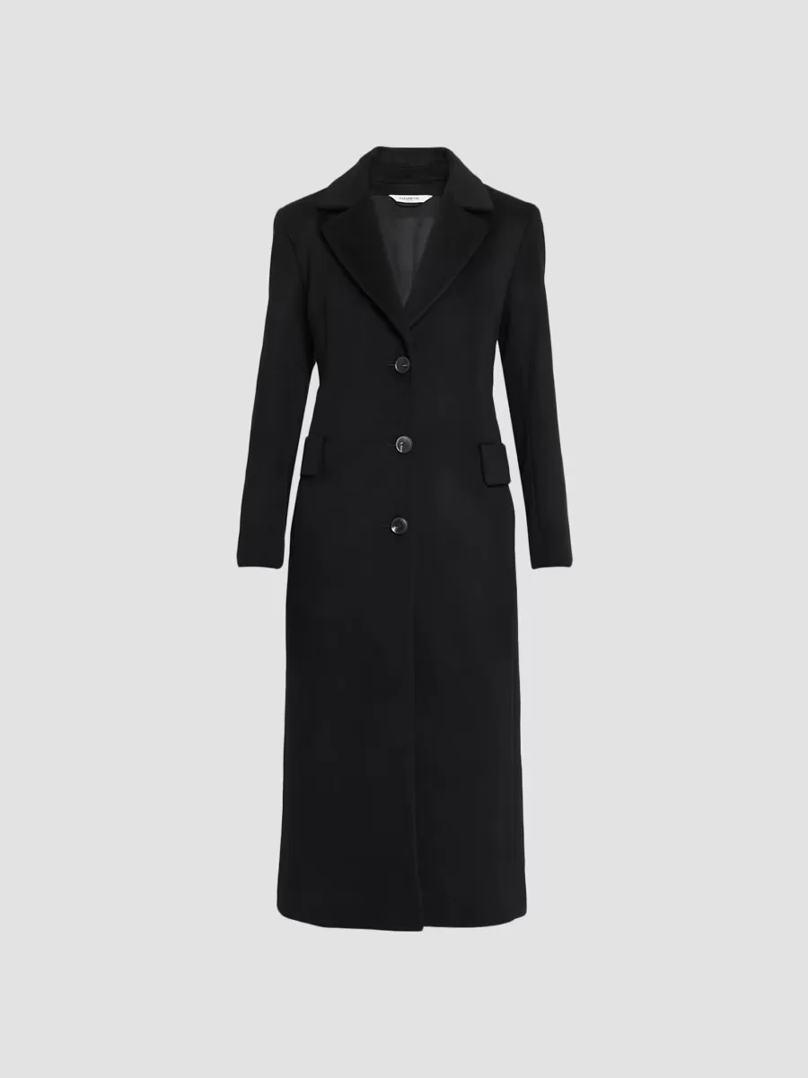 Mia Cashmere Maxi Coat by Fleurette