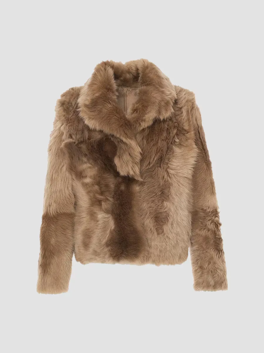 Toscana Shearling Lamb Reversible Jacket by Gorski