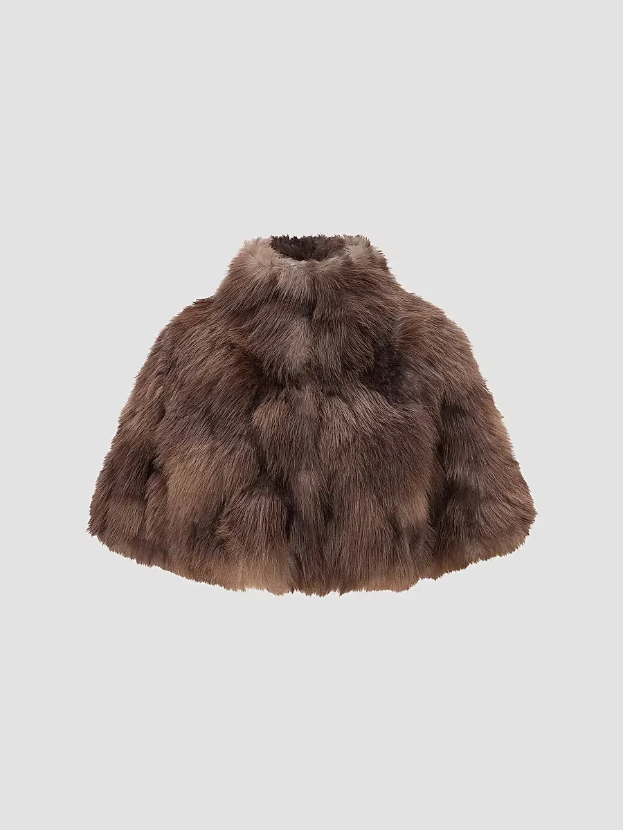 Fox Bolero Coat by Lyla Grant