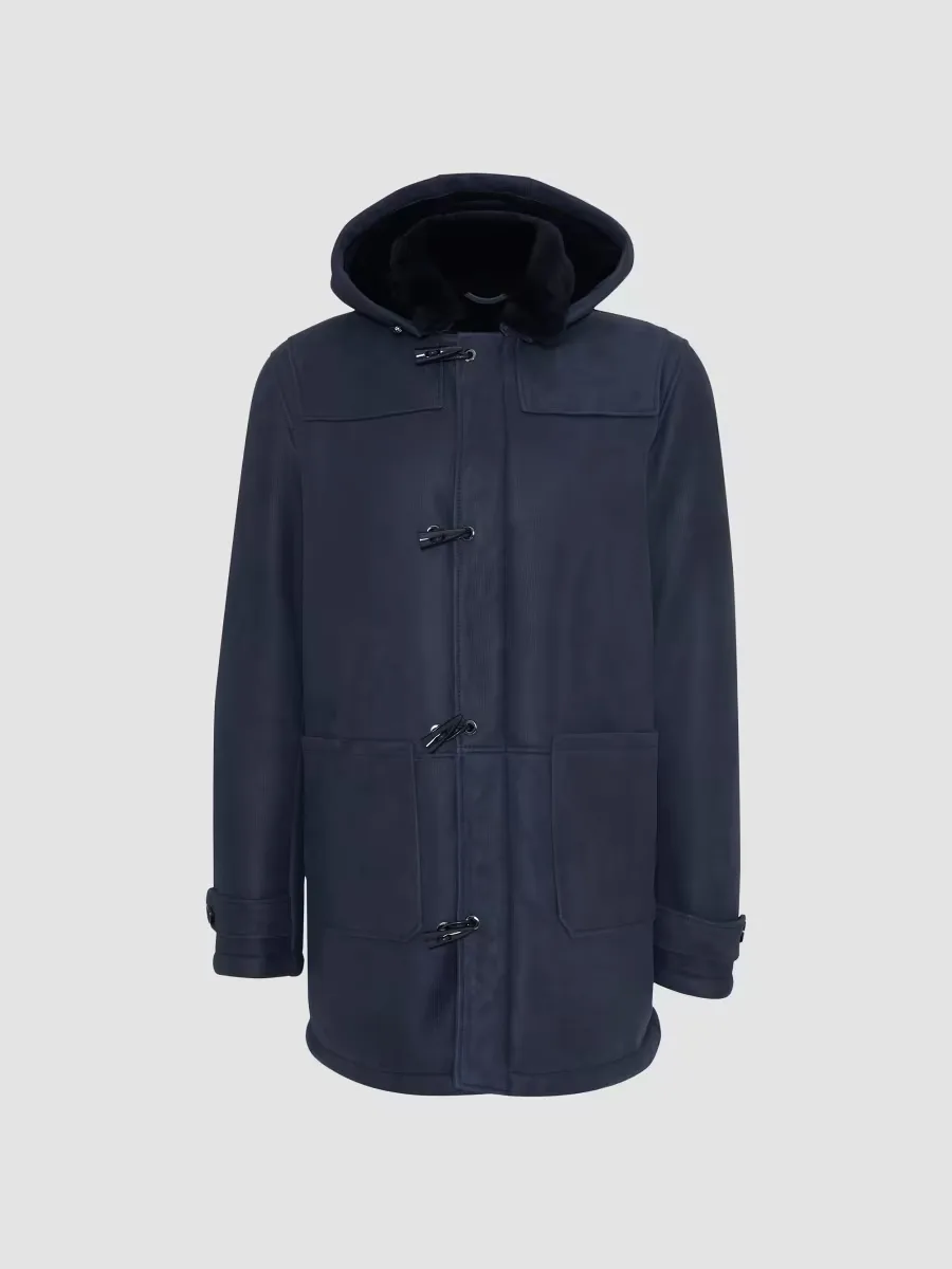 Embossed Merino Shearling Lamb Jacket by Gorski