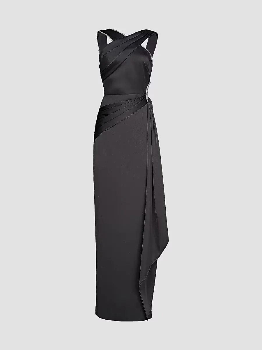 Cressida Halter Column Gown by Theia