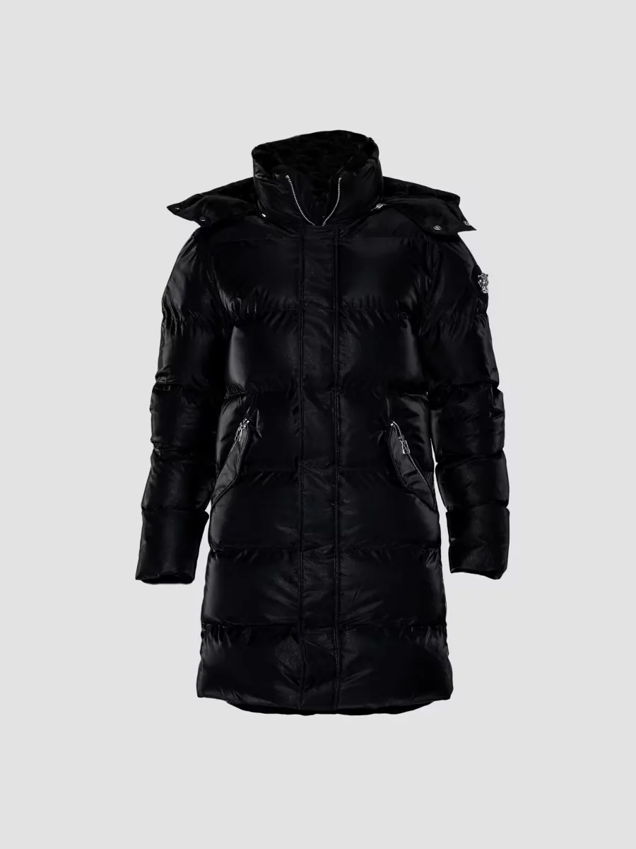 Penguin Puffer Coat by Woodpecker