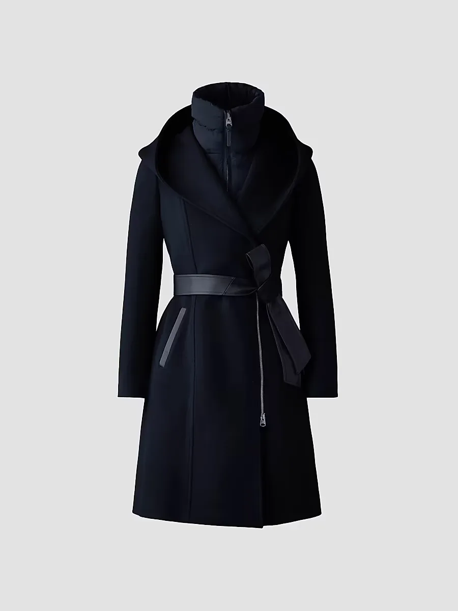 Shia 2-In-1 Double-Face Wool Coat by Mackage