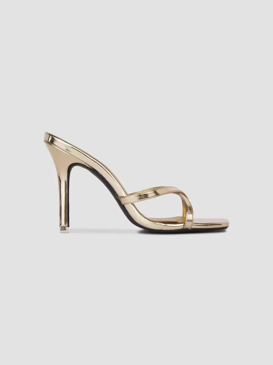 Arielle High Heel Sandal by Black Suede Studio
