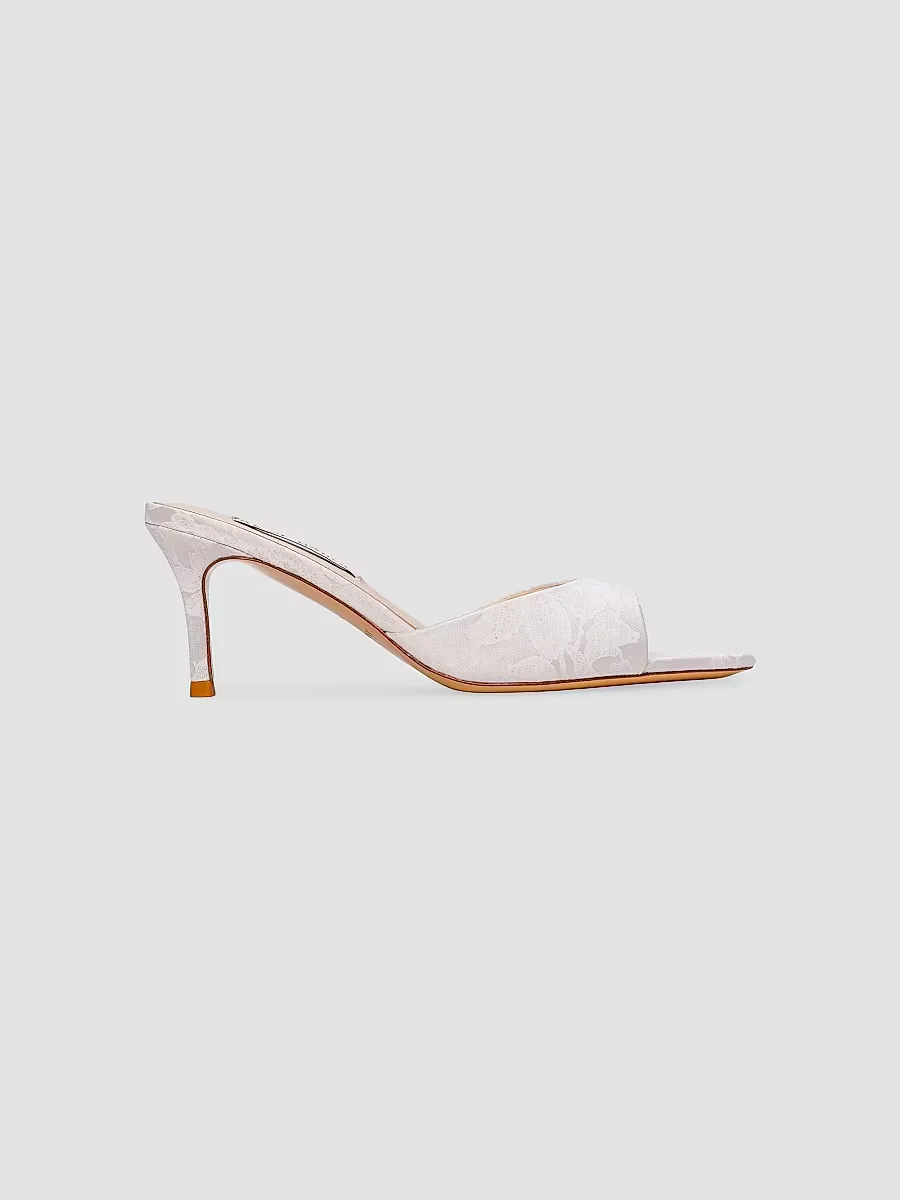 Serenity Silk Sandal Mules by Anne Barge