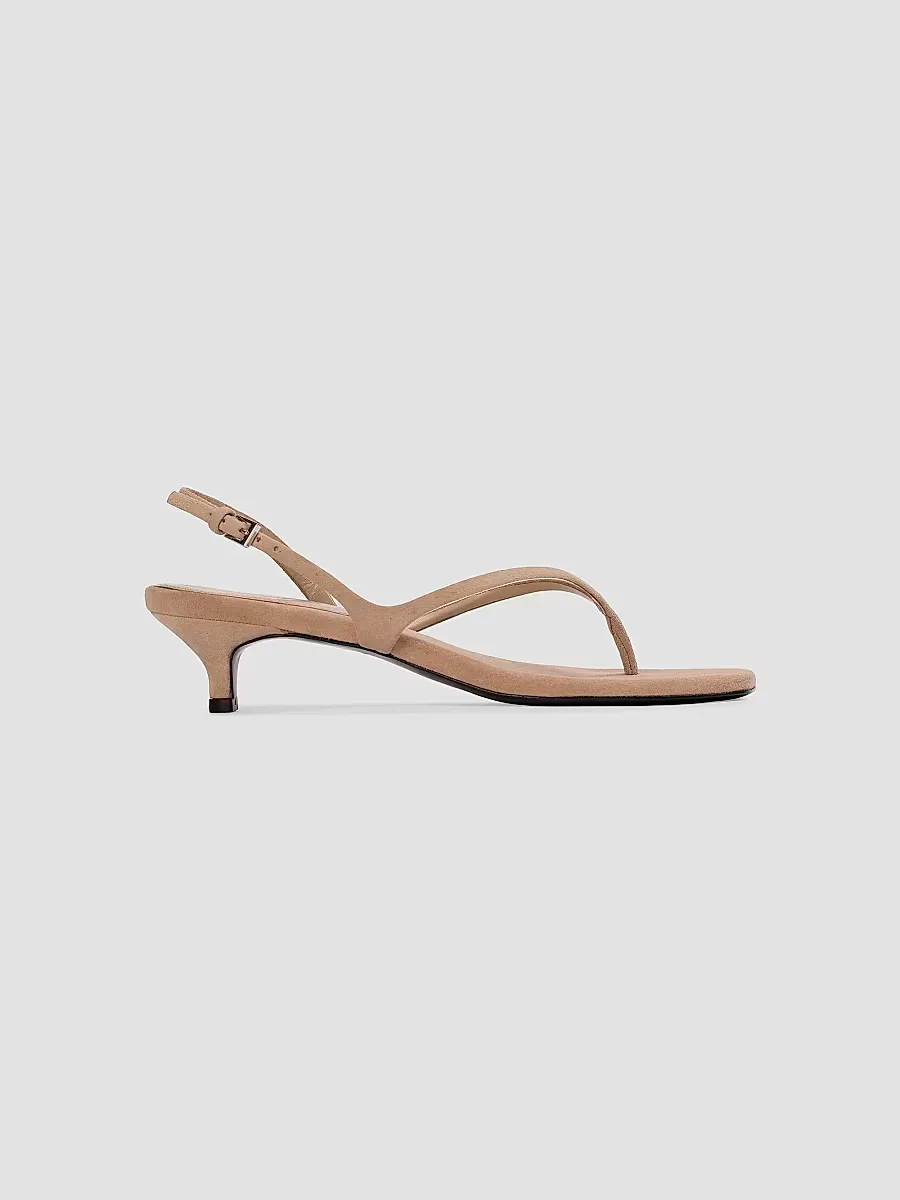 Mehak 35MM Suede Sandals by Black Suede Studio
