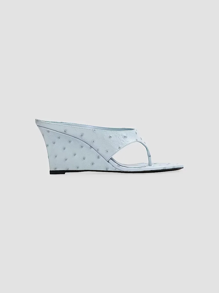 Mac 70MM Wedge Sandals by Black Suede Studio