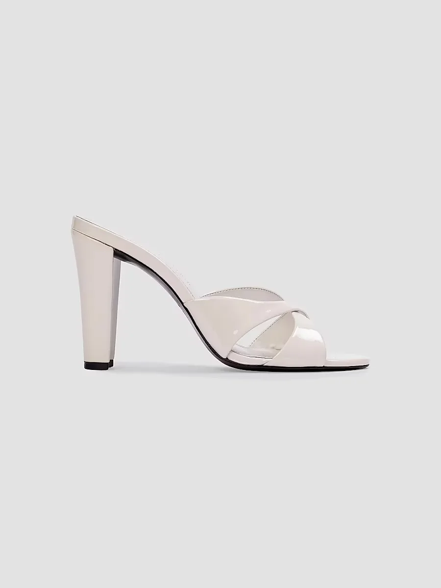 Aika 95MM Mule Sandals by Black Suede Studio