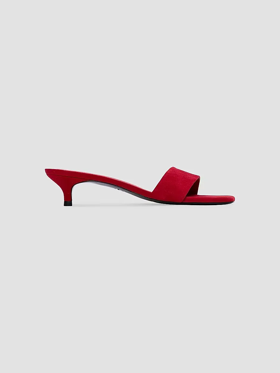 Avery 35MM Suede Sandals by Black Suede Studio