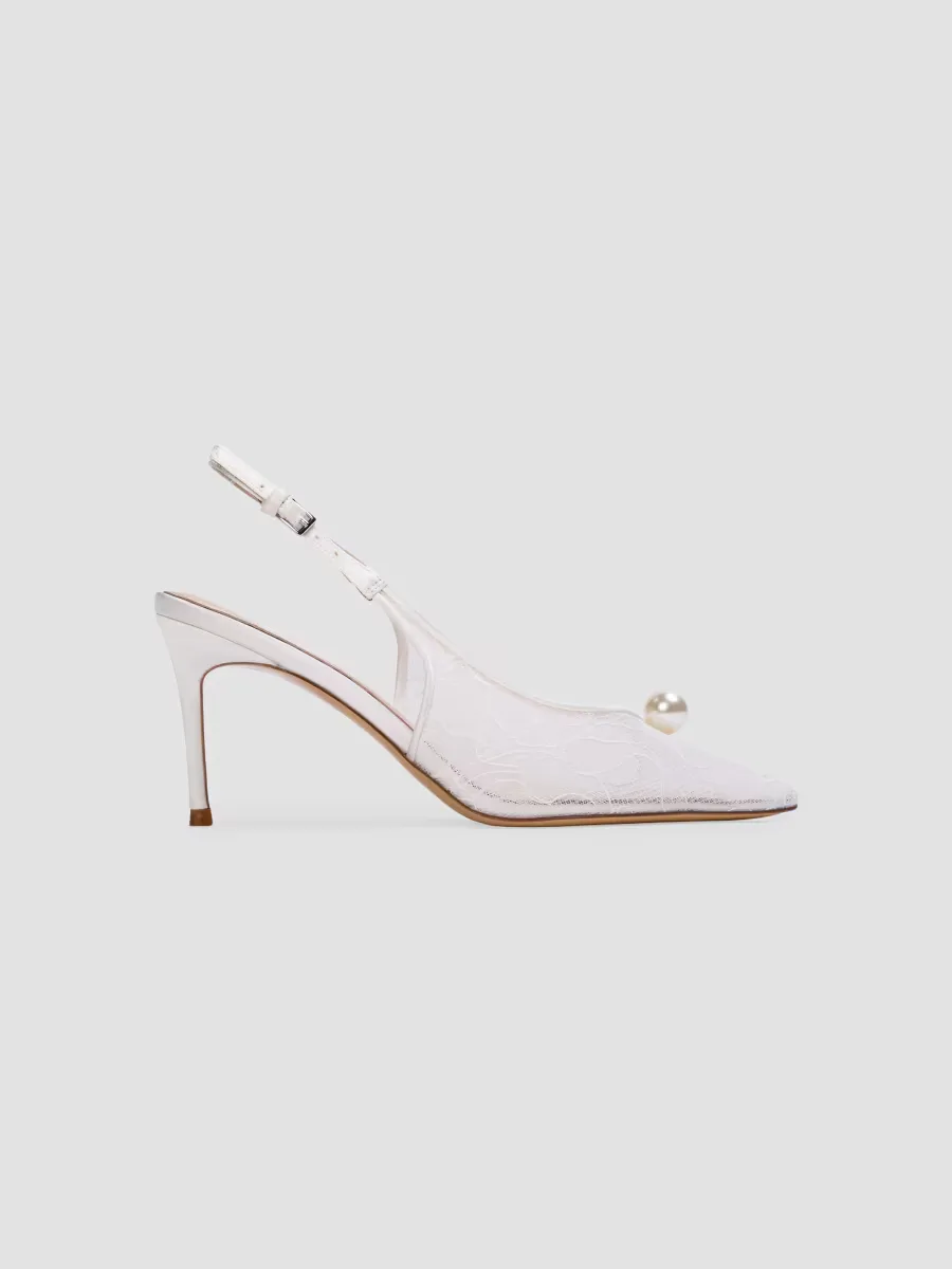 Reina 80MM Lace Pumps