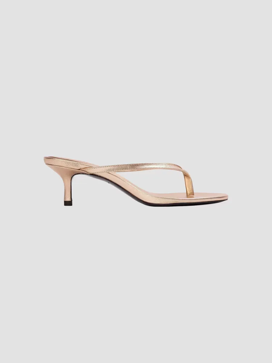 Tash 50MM Metallic Thong Sandals