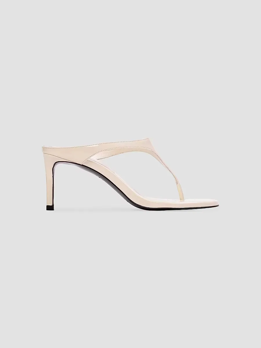 Laurel 65MM Patent Mules by Black Suede Studio