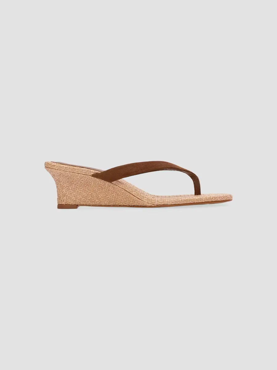 Easy 50MM Suede Mule Sandals by Black Suede Studio