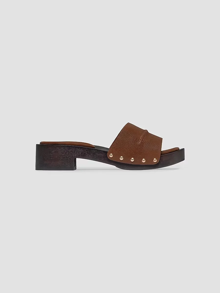 Blyde Low Heel Clog Sandals