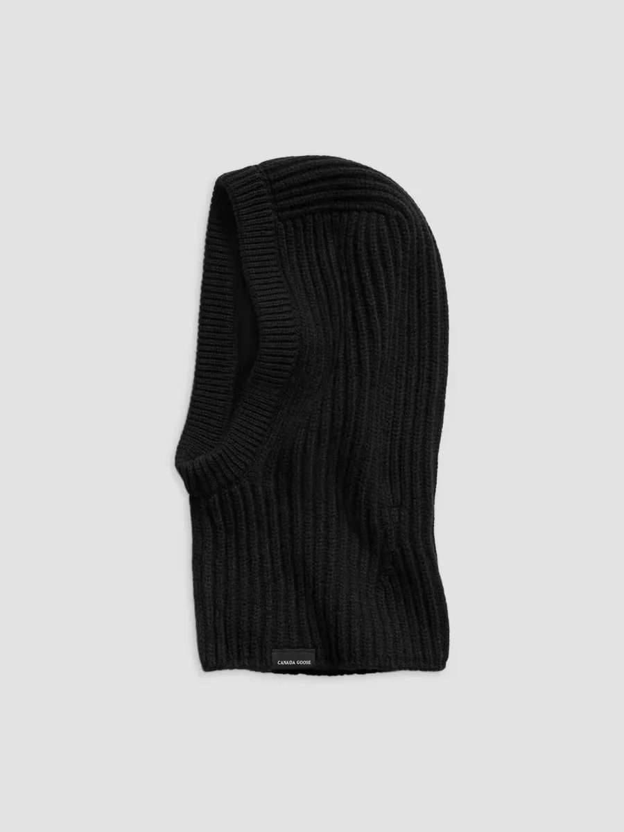 Merino Wool-Cashmere Ribbed Balaclava by Canada Goose