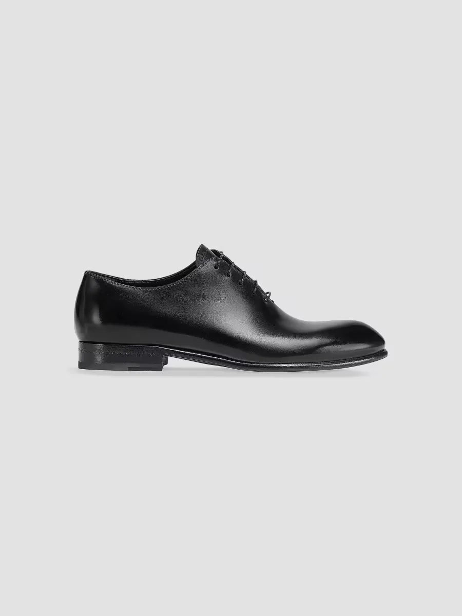 Hand-Buffed Leather Vienna Evening Wholecut Oxford by ZEGNA