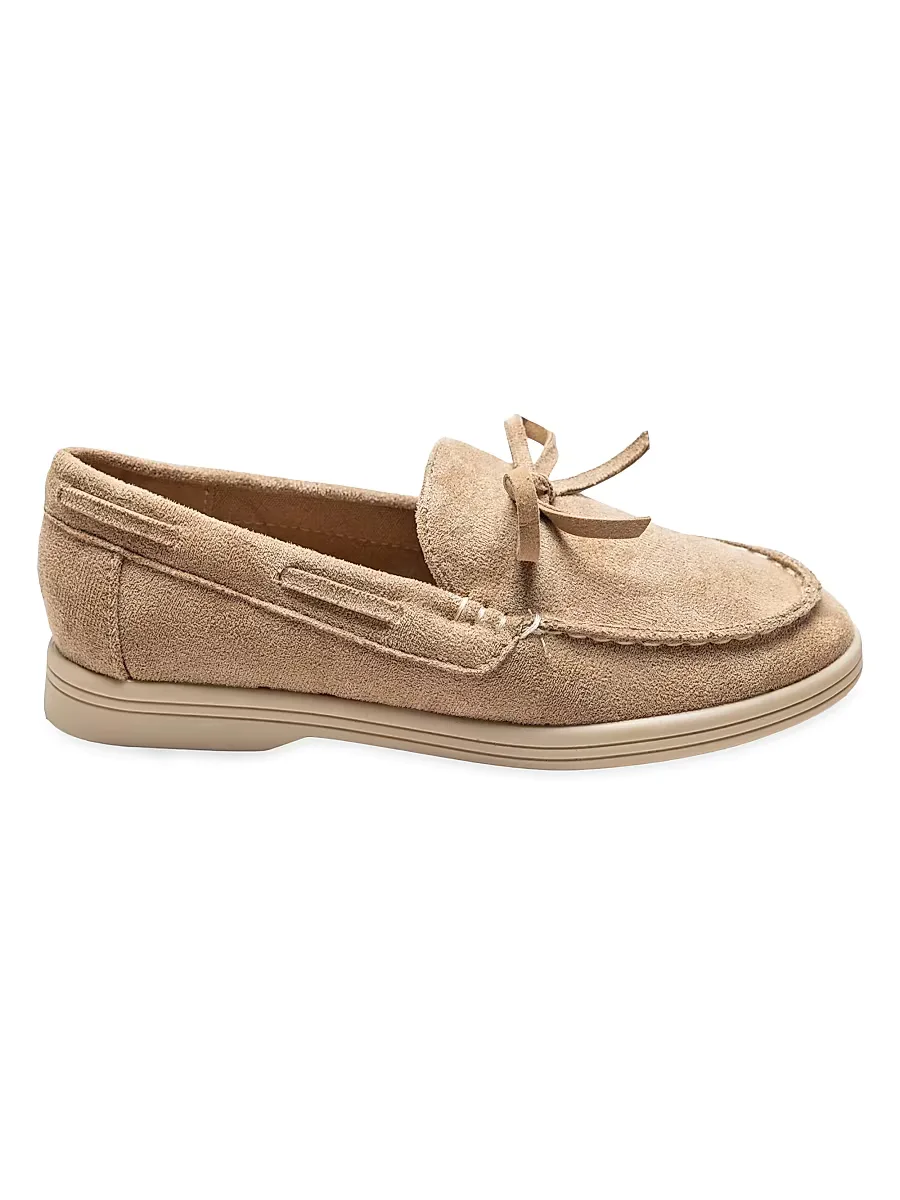 Suede Moccasin Loafers by Moustache