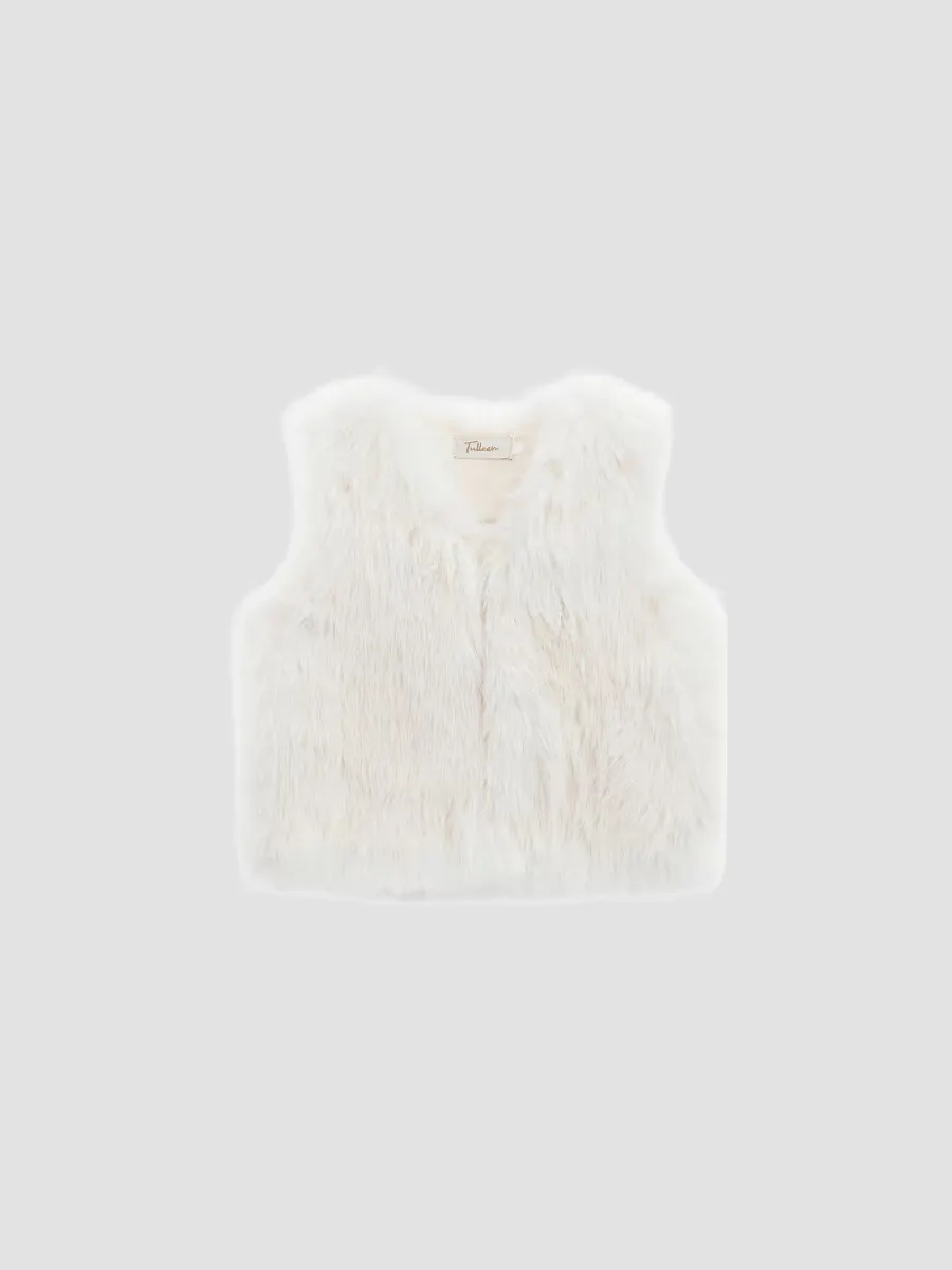 Faux Fur Chic Vest by Tulleen