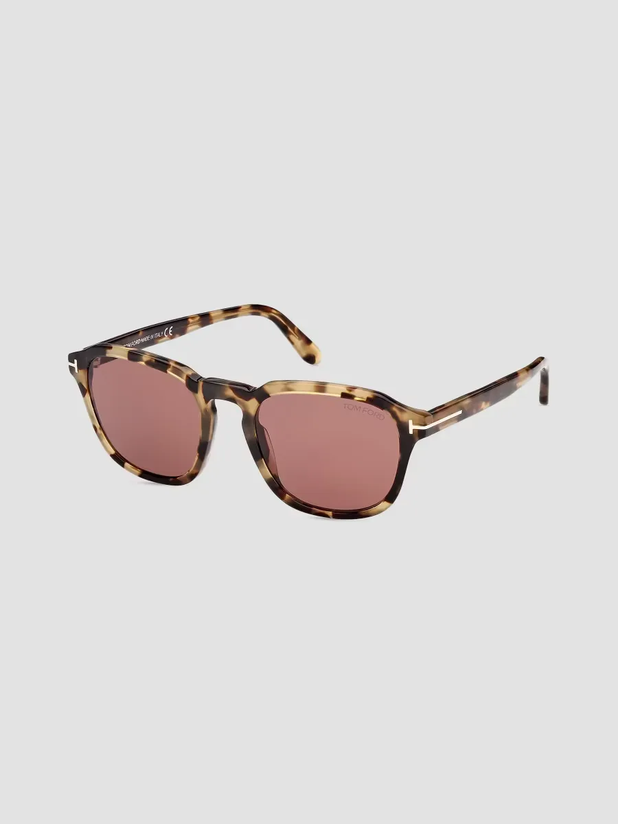 Avery 52MM Tortoiseshell Sunglasses by Tom Ford