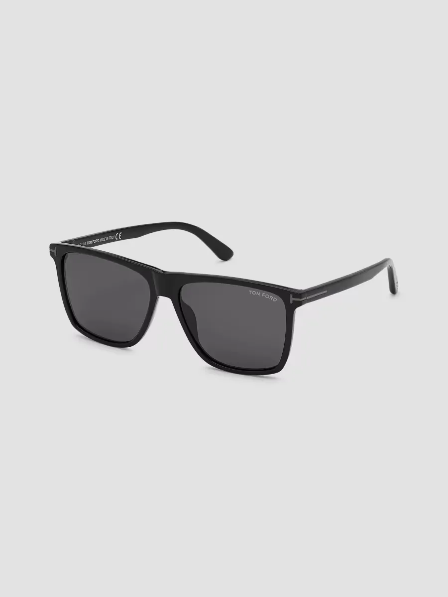 Fletcher 57MM Rectangular Sunglasses by Tom Ford