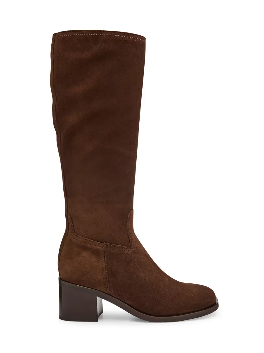 Jack 60MM Waterproof Suede Knee-High Boots by La Canadienne