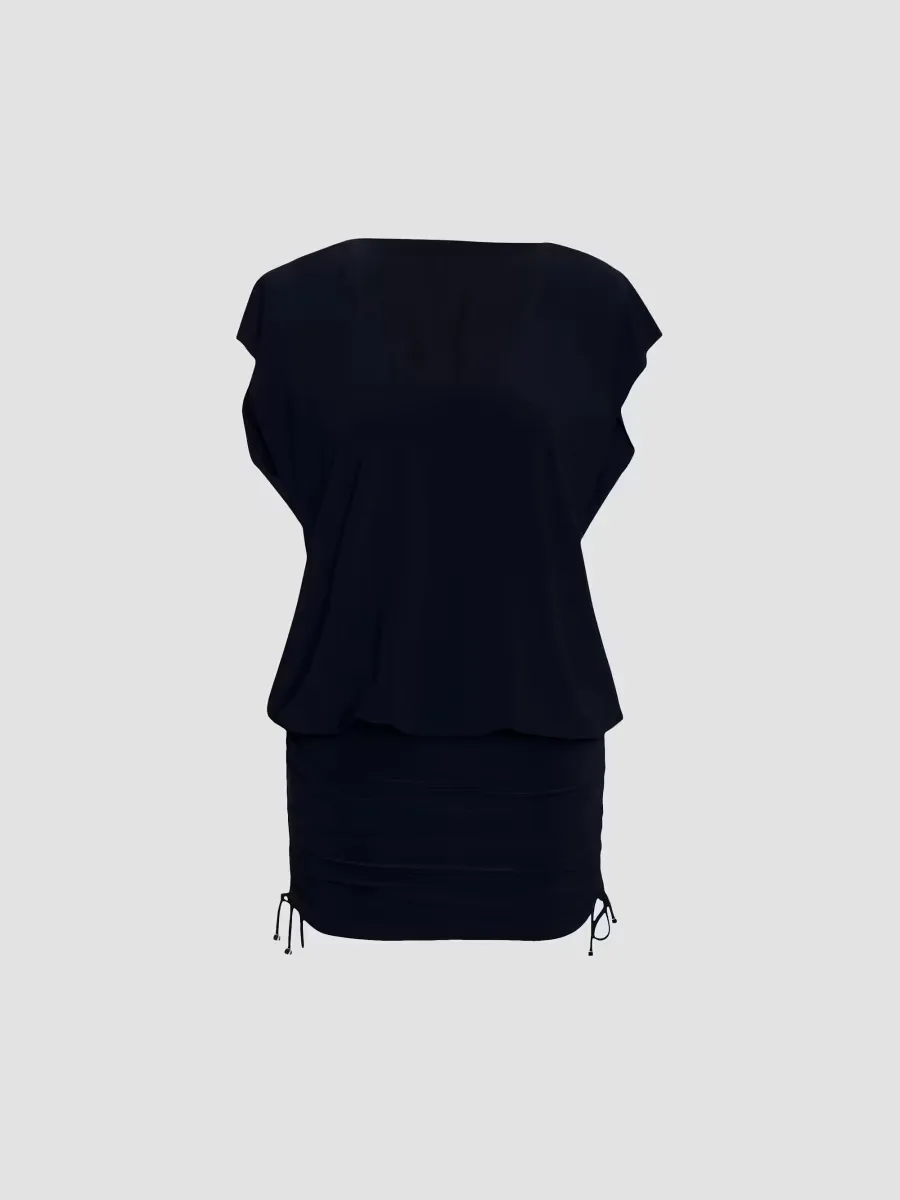 Shirred Cover-Up Beach Dress by Magicsuit