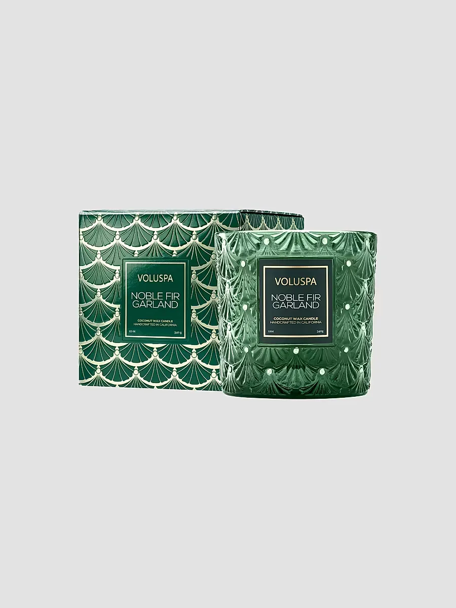 Noble Fir Garland Classic Candle by Voluspa
