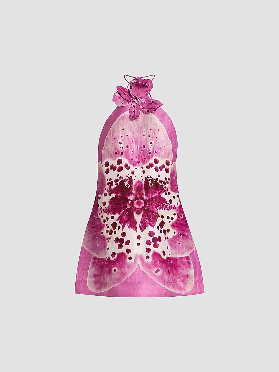 Everlee Orchid Print Minidress by Amur