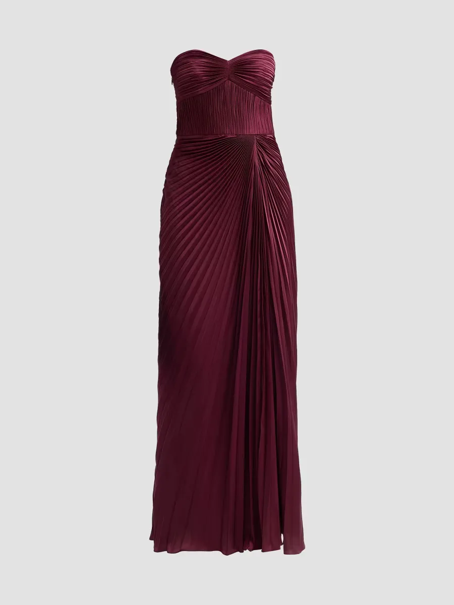 Joyceann Strapless Gown