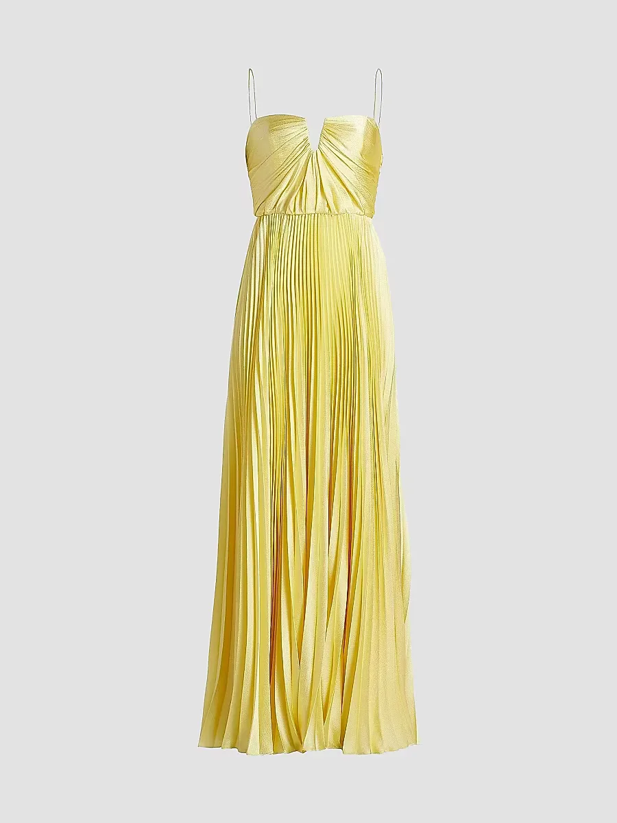 Annna Hammered Satin Gown
