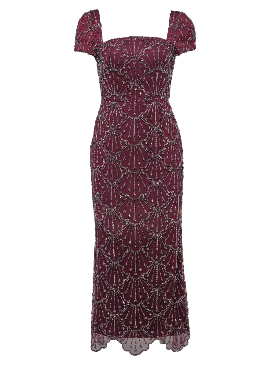 Serena Beaded Cocktail Dress by Theia