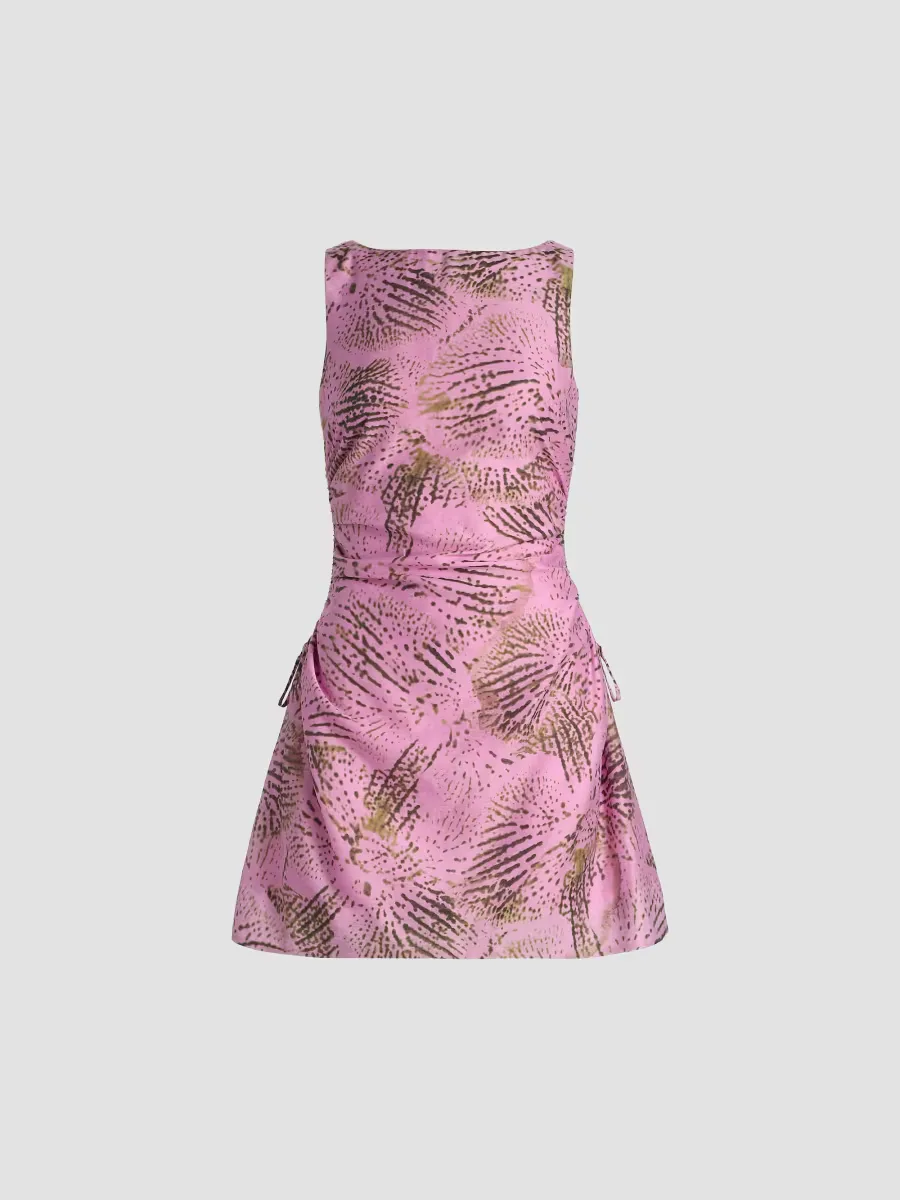 Waverlyn Ruched Minidress by Amur