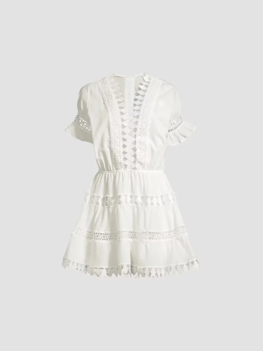 Ora Embroidered Mini Dress by Peixoto