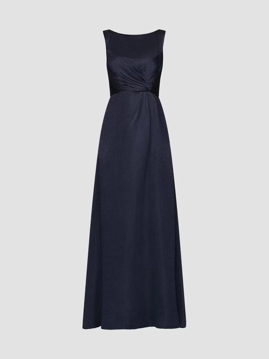 Leah Charmeuse A-Line Gown by Kay Unger