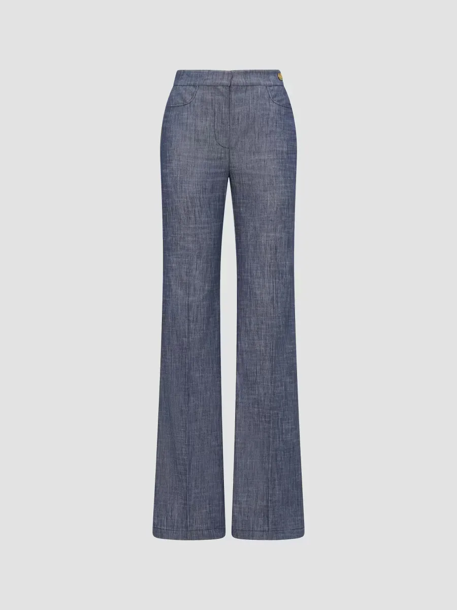 Tonne High Rise Flared Jeans by Callas Milano