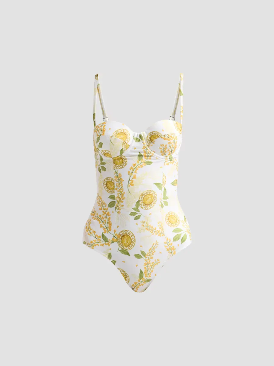 Bejewelled Corset One-Piece Swimsuit