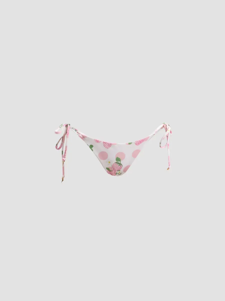 Bejewelled String Bikini Bottom by Verandah