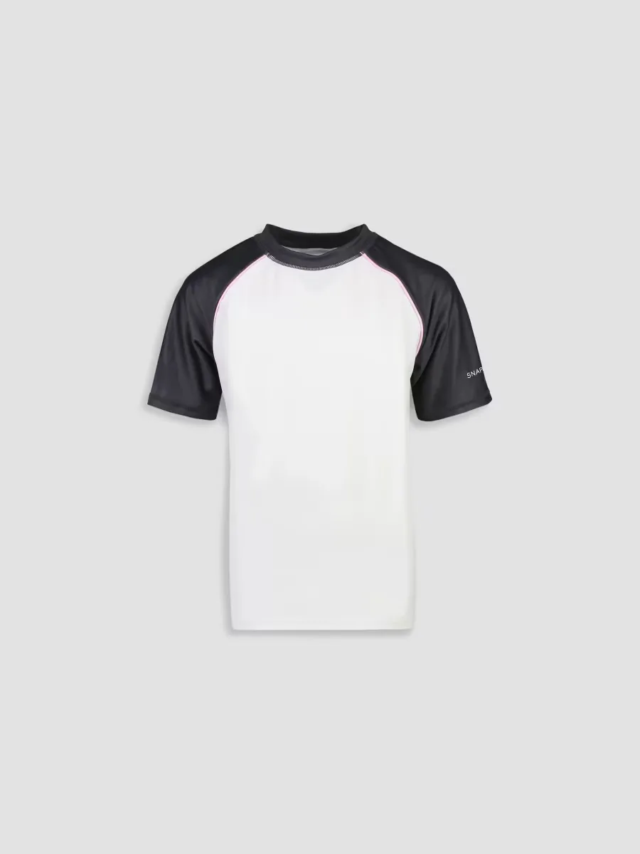 Flamingo Social Short-Sleeve Rashguard by Snapper Rock
