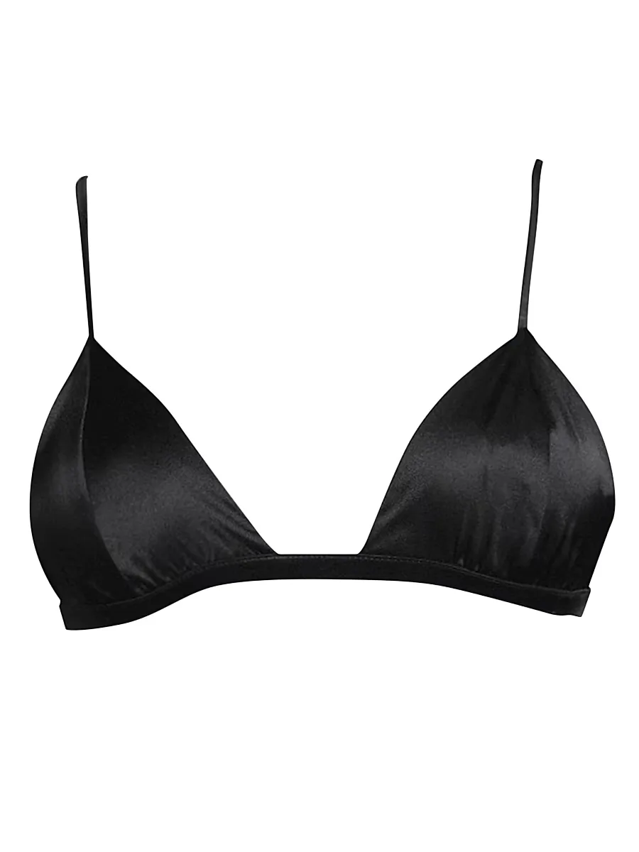 Stretch Triangle Bra by Fleur Du Mal