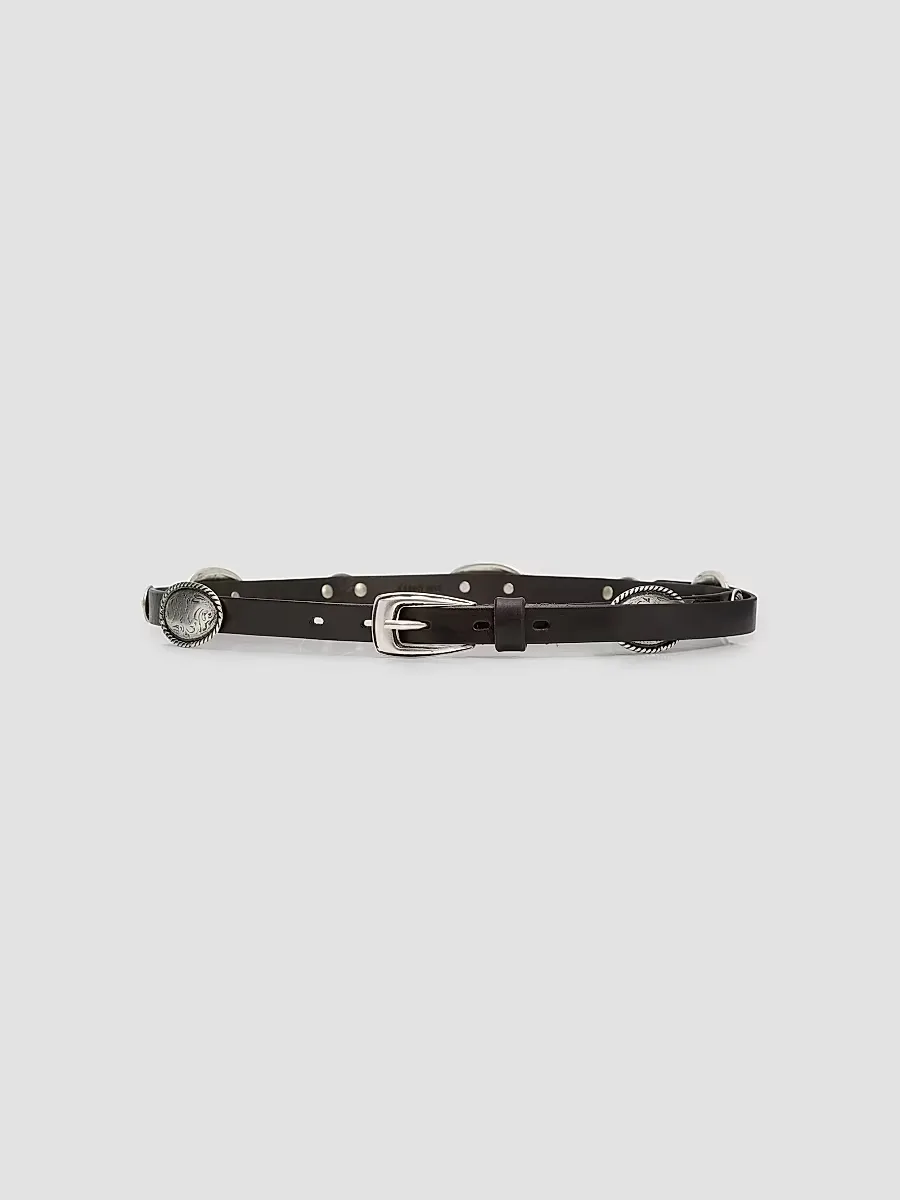 Leggera Italian Leather Conch Belt