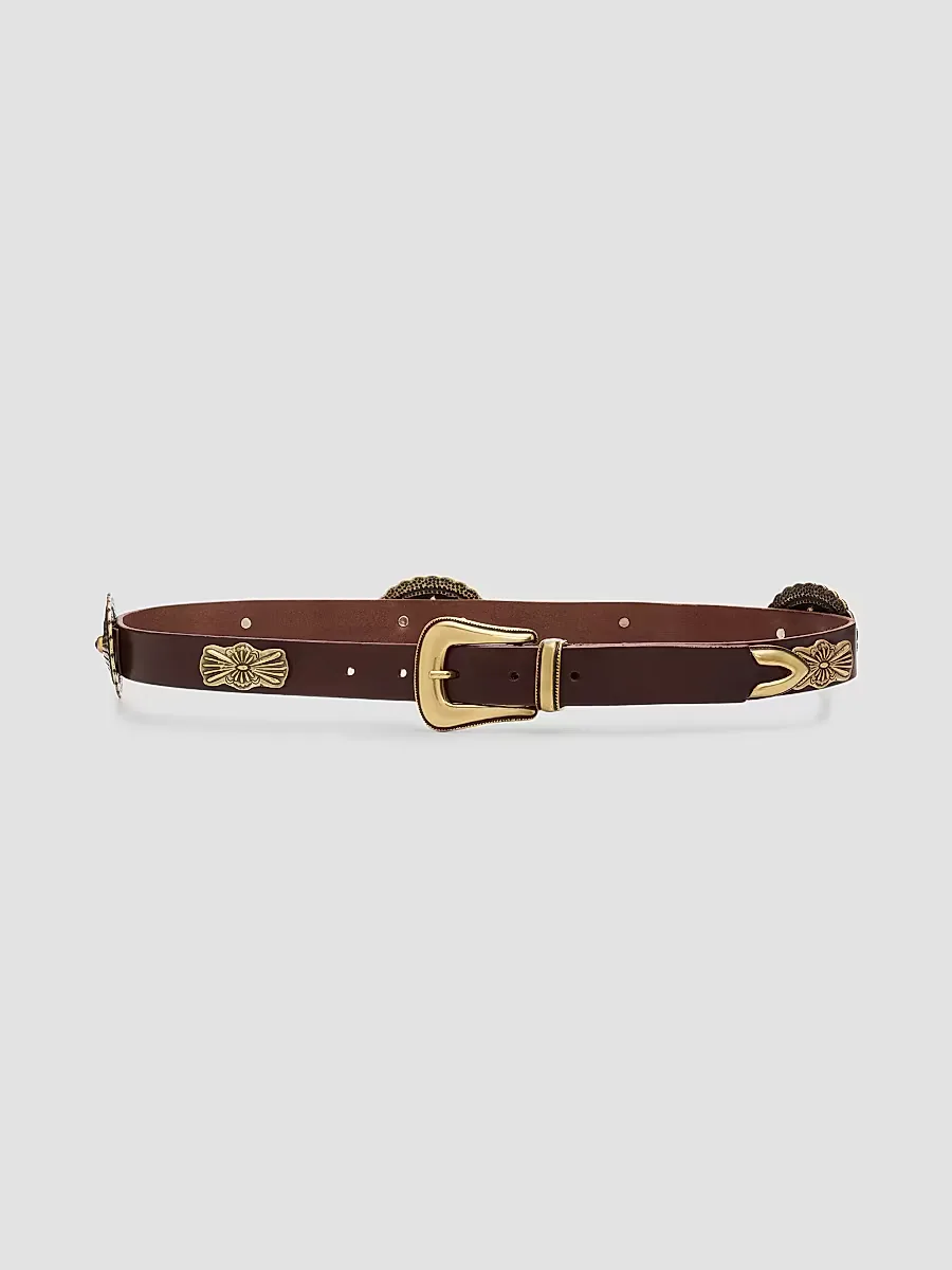 Guscio Italian Leather Conch Belt by Johnny Was