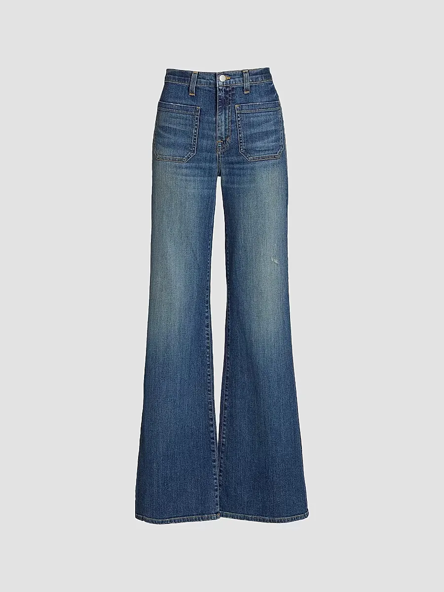 Florence High-Rise Boot-Cut Jeans