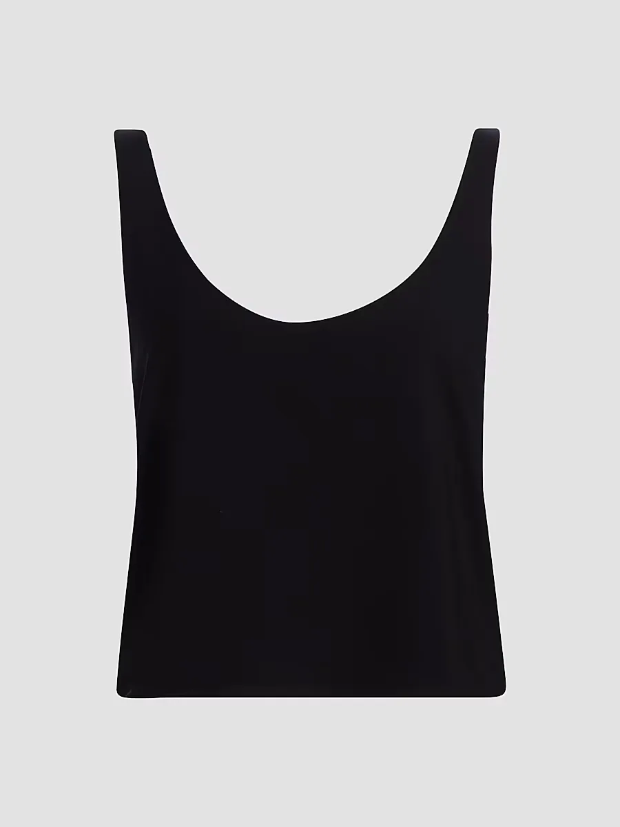 Ari Crop Scoop Tank by Leset
