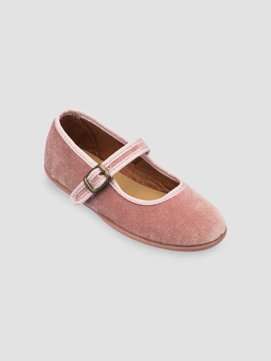 Isa Velvet Mary Janes by Elephantito
